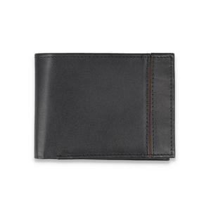 Business Multi Card Genuine <b>Leather</b> Vintage <b>Wallet</b> High Quality Custom Design Low MOQ Wholesale <b>Men</b> <b>Tri</b>-<b>Fold</b> Closure RFID - Product Image 3