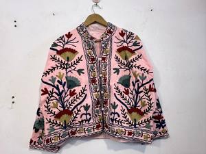 Veste Kantha matelassée en coton réversible à imprimé floral numérique indien pour femmes et filles - Product Image 2