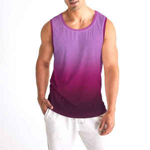 Men's Knitted Cotton Gym <b>Vest</b> Custom Logo Breathable Eco-Friendly Quick Dry Sleeveless Tank Top for Fitness <b>Bodybuilding</b> - Product Image 1