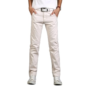 Pantalones de Trabajo Modernos para Hombre, Diseño de Primavera, Transpirables, Casuales, Rectos, Ligeros, Tipo Cargo Oxford con Cintura Elástica - Product Image 1