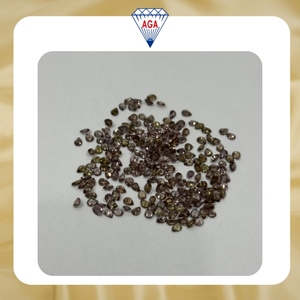 Granat naturel à changement de couleur, taille poire 4x3mm, pierre précieuse calibrée non traitée, brun à rouge, qualité AAA de Madagascar - Product Image 2