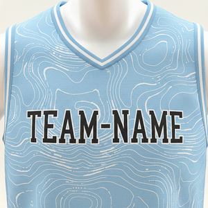Camisetas de Baloncesto Personalizadas al por Mayor con Logotipo, Unisex para Adultos, Impresión por Transferencia de Calor, Tela de Malla, Nombre del Equipo Personalizado, Antibacterianas - Product Image 4