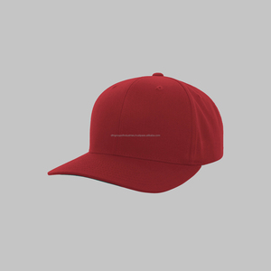 Gorra de béisbol de alta calidad con logotipo personalizado bordado Flat Top Hat Snapback - Product Image 6