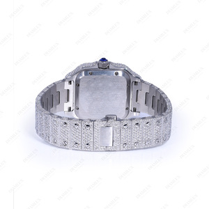 นาฬิกาผู้หญิงรุ่น Fully Iced Out ประดับเพชรโมอิสซาไนต์ - Product Image 5