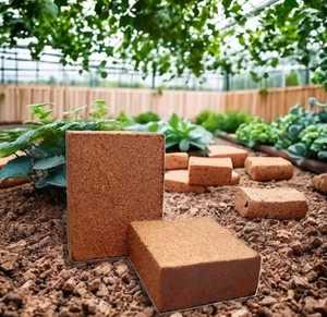 Sale Premium Grade High EC Coco Peat Block For Agriculture Use Wholesale Price Export QualityManufacturer Supplier Bulk Shipment - Product Image 3