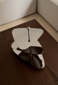 Modern <b>3</b> <b>Tier</b> Stainless Steel <b>Cake</b> <b>Stand</b> Dessert Display <b>Stand</b> Fruit Serving Tray Cupcake Pastry Holder for Party Buffet - Product Image 5