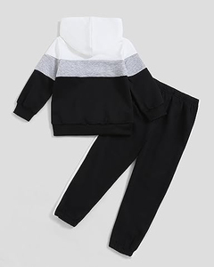 Conjunto Deportivo de Felpa Gruesa para Niños, Sudadera con Capucha, Ropa Deportiva, Traje para Bebé Niño, Conjunto de Ropa Infantil - Product Image 2