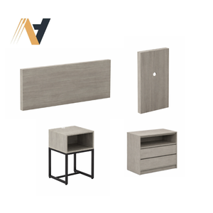 Juego de Muebles Duraderos para Habitaciones de Hotel Subarban - Muebles de Dormitorio de MDF+Laminado para Proyectos Hoteleros - Fabricante de Vietnam - Product Image 1