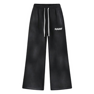 New Style <b>Winter</b> Baggy Straight Leg Unisex <b>Overalls</b> Polyester/Cotton Jogger Custom Logo for Women - Product Image 4