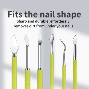 <b>Nail</b> Art Pedicure Cuticle Pusher Manicure Pedicure <b>Tools</b> <b>Nail</b> Pushers Cuticle Pusher Personal Care Use - Product Image 2