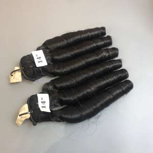 Natural <b>Color</b> Bouncy Curly Human <b>Hair</b> Extensions Virgin <b>Hair</b> Vietnamese <b>Hair</b> Lace Front Wig Transparent Lace - Product Image 2