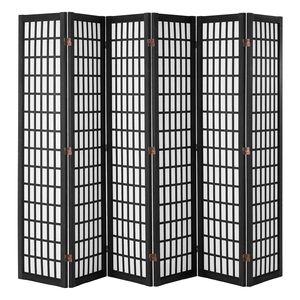 Modern 6-Panel Japanese Folding Privacy <b>Screen</b> Portable Indoor Room Divider with Decoration Elegant Stylish Partition Dividers - Product Image 6
