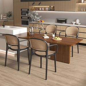 Sedia da Pranzo di Lusso in Stile Nordico, Design Retrò, Comoda Sedia per Ristorante, Caffè, Casa, Studio e Balcone - Product Image 4