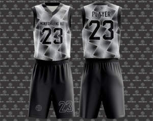 Ensemble de maillots de basket-ball unisexe, couleur personnalisée, polyester, avec logo imprimé pour adultes, garçons, adultes, kit de basket-ball - Product Image 6