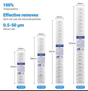 Cartouches filtrantes fines en PP de 20 pouces - Product Image 3