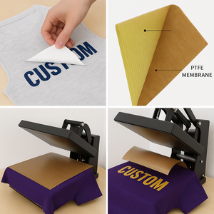 Nhiệt độ cao PTFE sợi thủy tinh băng dính tự dính không dính chịu nhiệt tráng vải tấm cách nhiệt - Product Image 6