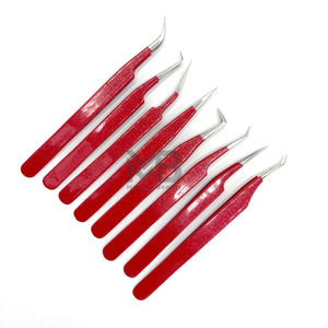 Pinzas Antimagnéticas y Antiestáticas de Precisión para Extensión de Pestañas, con Punta Personalizada, Color y Logotipo Personalizables - Product Image 4