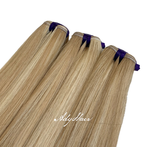 Cabello Remy de calidad de lujo, doble cutícula dibujada, máquina de cabello camboyano virgen alineada, extensiones de trama Doble - Product Image 4