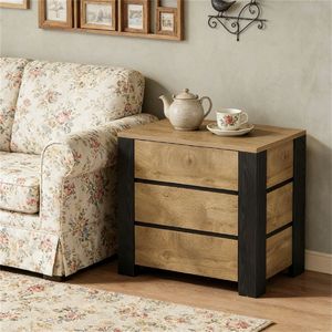 Comodino con Spazio di Archiviazione, Tavolino Versatile per Caffè, Tè o Divano, Perfetto Comodino da Notte - Product Image 1