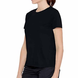 Nueva camiseta estética para mujer, camiseta elegante, top informal, camiseta oversize para mujer, camiseta de algodón, top con estampado gráfico, camiseta básica lisa. - Product Image 4