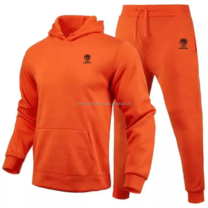 YSJY Custom Two Piece Oversized Print Sportswear Tracksuit <b>Sweat</b> Suits Puff Print Track Sweatpants and Hoodies <b>Sets</b> Men - Product Image 3