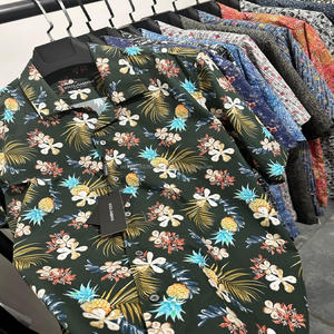 Wholesale SummerPrinted Men's <b>linen</b> Floral <b>Shirt</b> Enhance Look Polyester Viscos Men's <b>Shirt</b> Hawaiian Beach <b>Short</b> <b>Sleeve</b> <b>Shirts</b> - Product Image 1