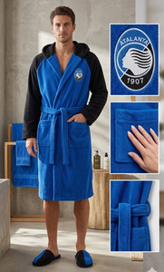 Albornoz Deportivo de Alta Calidad para Toda la Familia, 100% Algodón Puro, Color Brillante, para Gimnasio, Club de Fitness, Albornoz Deportivo de Lujo ODM - Product Image 6
