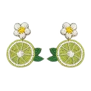 Boucles d'oreilles créoles ethniques bohèmes simples en perles, faites à la main, tissées avec des perles MIYUKI, bijoux pour femmes - Product Image 1