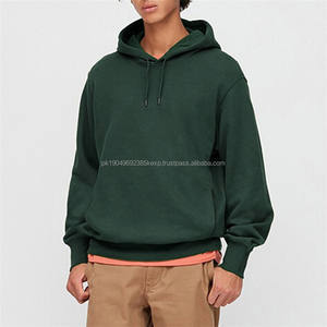 เสื้อฮู้ดดี้มีฮู้ดสำหรับทั้งชายและหญิงผ้าคอตตอนฟ100% เทอร์รี่เปิดไหล่ได้ปรับแต่งได้สำหรับผู้ชาย - Product Image 2