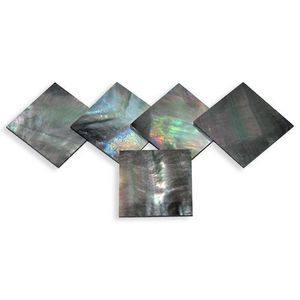 แผ่นเปลือกหอยมุกคุณภาพสูงสำหรับงานฝังลายและงานตกแต่งกีตาร์ แผ่นเปลือกหอยมุกขัดเงาสำหรับงานเครื่องประดับ - Product Image 1