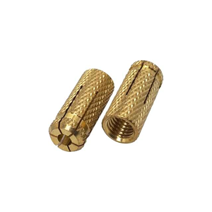Custom Brass Drop Anchor Internal Thread Expansion <b>Fastener</b> for Concrete Fixing and Industrial Hardware Use - Product Image 1