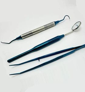 Ensemble d'instruments chirurgicaux manuels en acier inoxydable de qualité supérieure, stérilisation à haute température, Classe II - Product Image 2