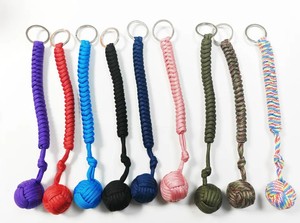Llavero de Cuerda Trenzada de Algodón Hecho a Mano, Ligero y Duradero, para Llaves de Coche, Mochila y Accesorios de Exterior - Product Image 1