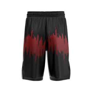 Uniforme de Baloncesto Personalizado, Pantalones Cortos Unisex con Logotipos del Equipo Impresos en la Parte Delantera y Trasera, Tallas Grandes, Transpirable, de Secado Rápido, 100% Malla de Poliéster - Product Image 6