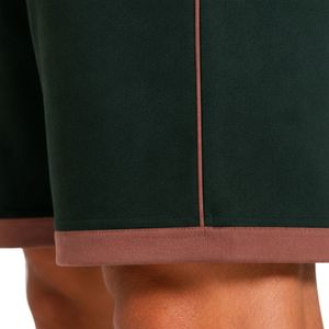 <b>Mens</b> Dark Green Dusty Rose Sleeveless Hooded Tracksuit <b>Set</b> Custom Logo Gym Fitness Training Sports <b>Hoodie</b> <b>And</b> <b>Shorts</b> Activewear - Product Image 6
