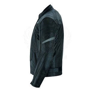 Chaqueta de Motociclista Unisex de Nuevo Diseño, Ajuste Cómodo para Invierno, Forro Suave, Detalles de Seguridad, Hombros Reforzados, Estilo Casual Perfecto - Product Image 3