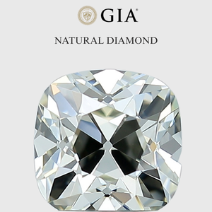 เพชรแท้ 1.00 กะรัต ทรงโอลด์ไมน์คัท สี M ความสะอาดระดับ VVS2 VS1 รูปทรงพิเศษ คุณภาพสูง - Product Image 1