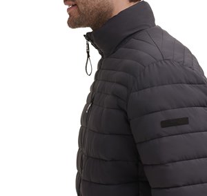 Veste de golf sportive légère pour homme personnalisée, fermeture éclair intégrale, veste matelassée chaude, veste hybride rembourrée - Product Image 6