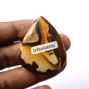 หินควอตซ์ขัดเงาเรียบอัญมณีอัญมณีอัญมณีอัญมณีขัดมันแบบหลวมธรรมชาติสำหรับ100% - Product Image 4