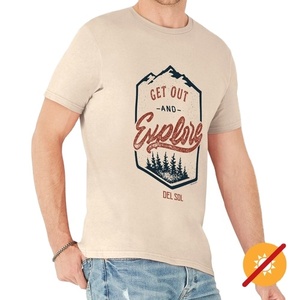 T-shirt tricoté uni oversize pour homme, imprimé, à manches courtes, col rond, 100 % coton, vente en gros, OEM, exportation - Product Image 3