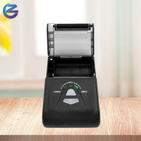 Printer Thermal Label Resi Kecil Bluetooth Portabel ZCS103 58mm untuk Sistem Point of Sales (POS) Ritel