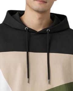 <b>Mens</b> Short Sleeve Hoodie T Shirt Casual Pullover Hooded Top Soft Cotton Summer Wear Black Beige Olive <b>White</b> Color Streetwear - Product Image 5