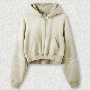 Sudadera Informal Estilo Occidental, Mezcla de Algodón Premium, Fabricación OEM de Marca Privada para Compradores Minoristas - Product Image 3