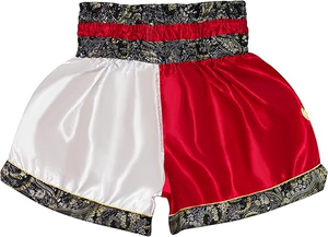 Shorts de sport unisexes Muay Thai MMA gris à imprimé numérique, respirants, légers, en polyester, anti-humidité - Product Image 6