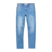 %100 Yüksek Kaliteli Erkek Özel Tasarım Orta Denim Kot Pantolon Örme Nefes Alabilen Yıkanabilir Hafif Düz Kesim Günlük Modaya Uygun Sonbahar