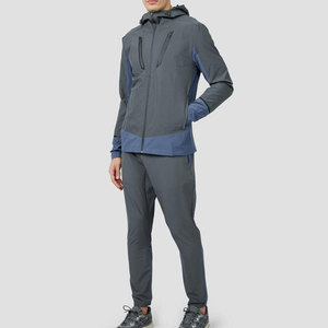 Conjunto Deportivo para Hombre, Chaqueta Cortavientos Ligera con Parches y Logotipo Personalizado OEM, Ropa Deportiva para Correr, Gimnasio y Fitness - Product Image 1