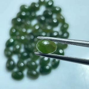 Envío Rápido, Cabujón de Jade Nefrita Canadiense, Piedra Curativa Ovalada Pulida, del Mejor Proveedor, Fabricada en Línea - Product Image 1