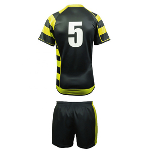 Design Your Custom Team Wear Custom Printing Rugby Uniform Factory Made Wholesale Price Quick Dry Breathable Rugby Uniform - Product Image 6