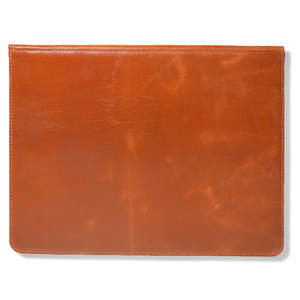 Housse pour ordinateur portable en cuir véritable, motif personnalisé, logo sur mesure, sacoche pour ordinateur portable de voyage d'affaires - Product Image 6