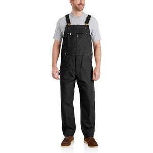 <b>Mens</b> Vintage Winter Casual Denim Cargo <b>Overalls</b> Multi Pocket Loose Fit Camping Suspenders Outdoor - Product Image 1